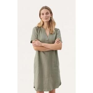 Part Two- Aminase Linen Dress - 36